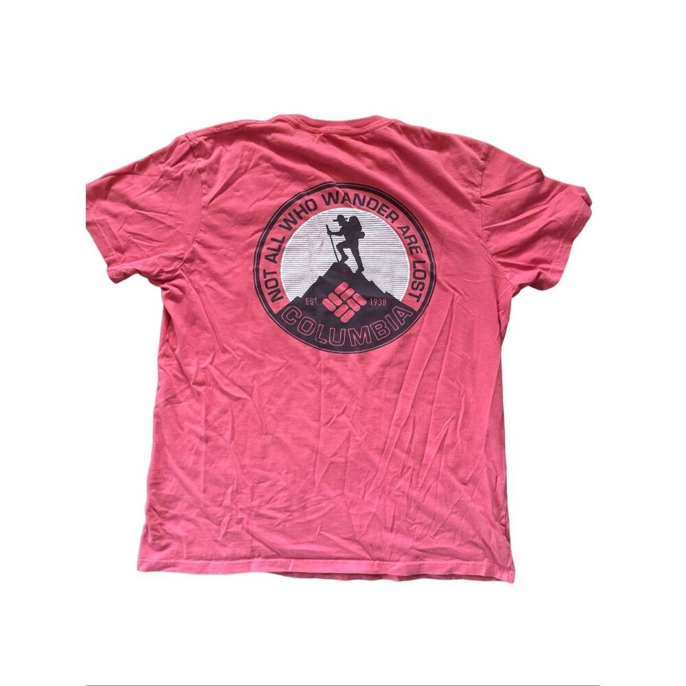 Columbia Pink Short Sleeve Graphic Tee
